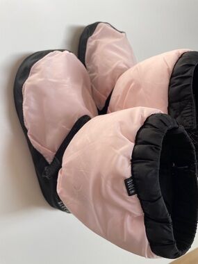Pink Bloch Warmup Ballet Booties